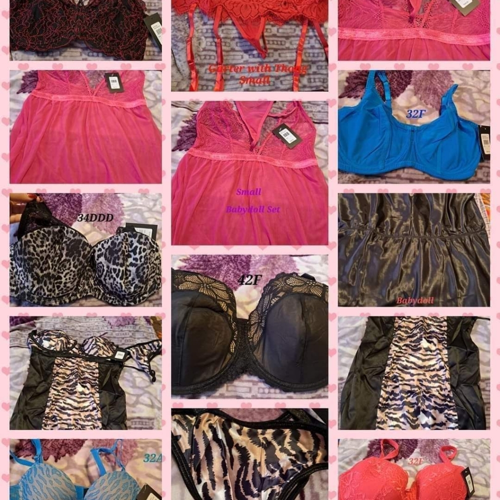 Brand New Lingerie 3/$55